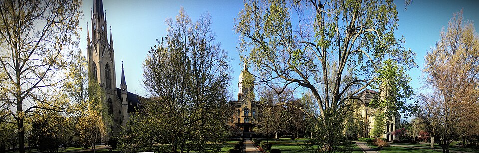 Кампус University of Notre Dame