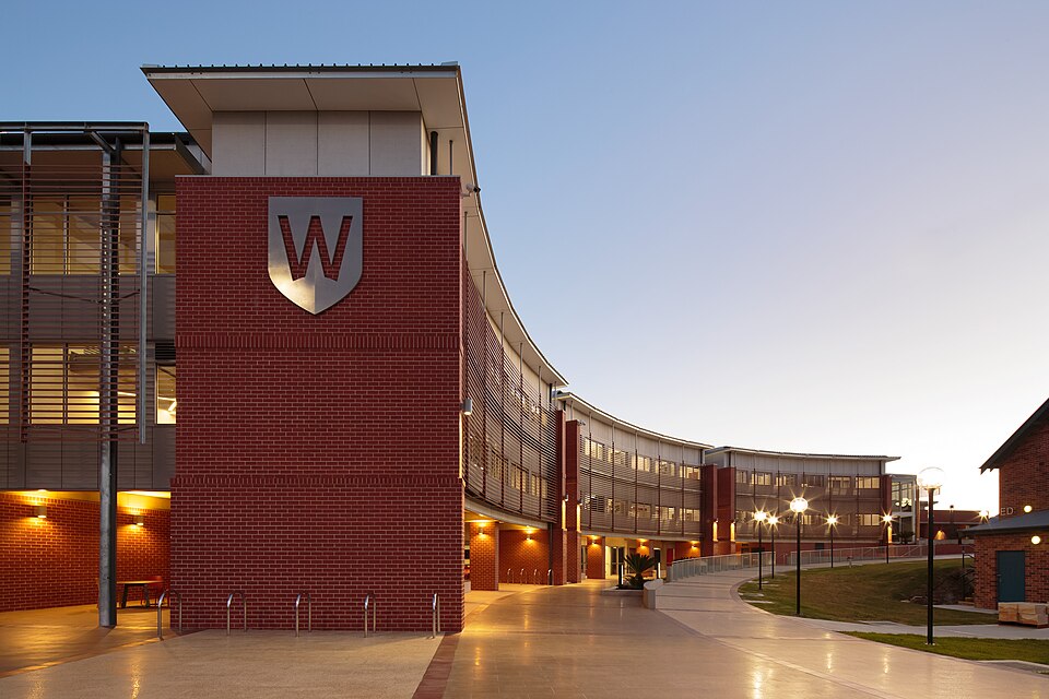 Учебное здание Western Sydney University, Парраматта