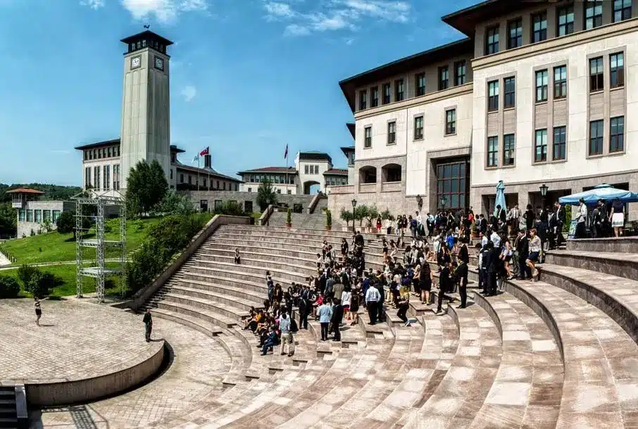 students in koc university