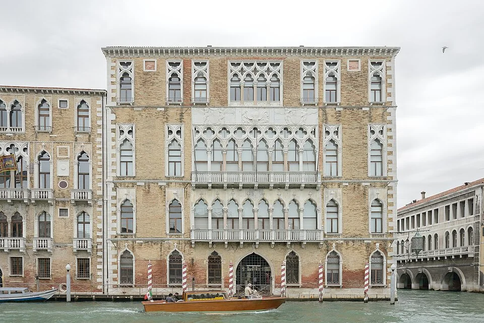 Дворец Ca’ Foscari на Гранд-канале в Венеции, 2013 год