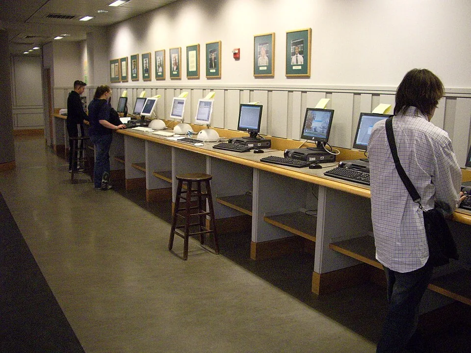 Библиотека Baker-Berry в Dartmouth College, 2007 год