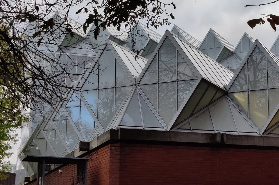Остекление крыши инженерного корпуса University of Leicester