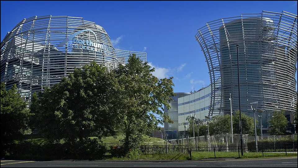 City Campus East Университета Нортумбрии в Ньюкасле, 2012 год