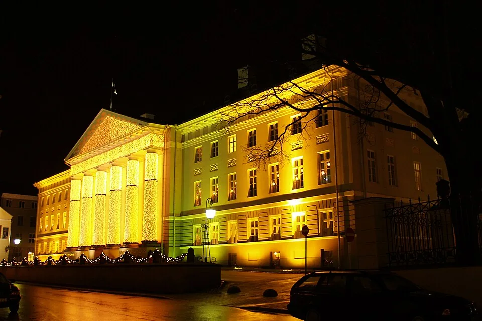 Главное здание Тартуского университета, 2008 год