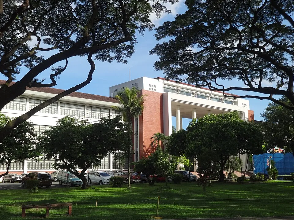 Quezon Hall on the UP Diliman campus.