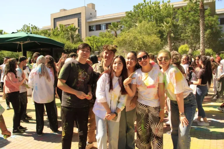 antalya bilim students color fest